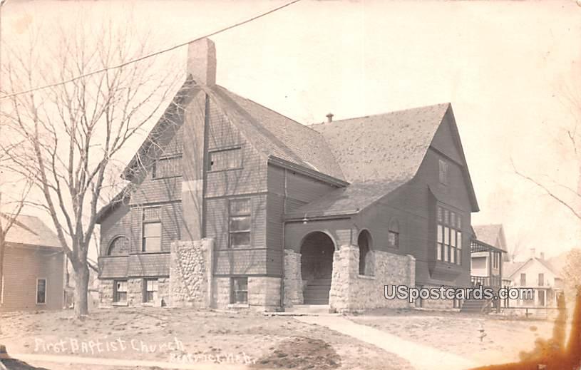 First Baptist Church - Beatrice, Nebraska NE Postcard