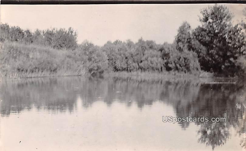 Swimming Hole - Franklin, Nebraska NE Postcard