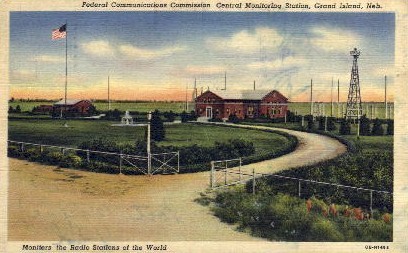 Federal Comminications Commission - Grand Island, Nebraska NE Postcard