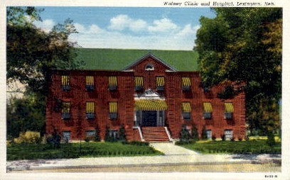 Widney Clinic and Hospital - Lexington, Nebraska NE Postcard