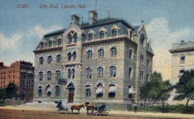 City Hall - Lincoln, Nebraska NE Postcard