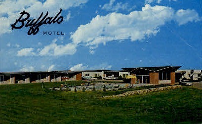 Buffalo Motel - Lincoln, Nebraska NE Postcard