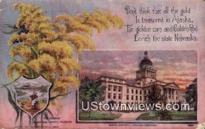 State Capitol - Lincoln, Nebraska NE Postcard