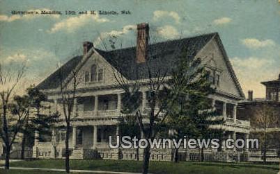 Governor's Mansion - Lincoln, Nebraska NE Postcard