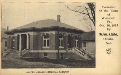 Joseph Joslin Memorial Library - Omaha, Nebraska NE Postcard