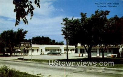 Hollingsworth Motel - Lexington, Nebraska NE Postcard