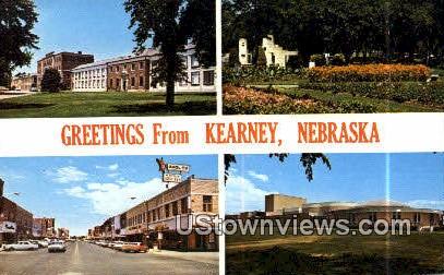 Vets Hospital - Kearney, Nebraska NE Postcard