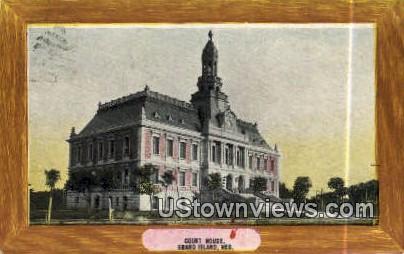 Court House - Grand Island, Nebraska NE Postcard
