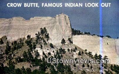 Crow Butte - Crawford, Nebraska NE Postcard