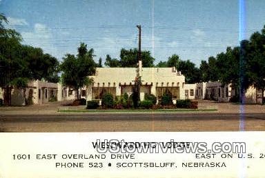 Westward Ho Lodge - Scottsbluff, Nebraska NE Postcard