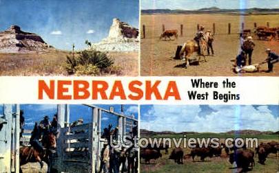 Mitchell Pass - Scottsbluff, Nebraska NE Postcard