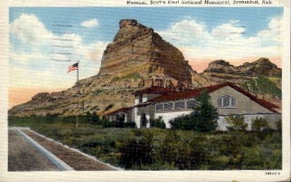Scott's Bluff National Monument - Scottsbluff, Nebraska NE Postcard