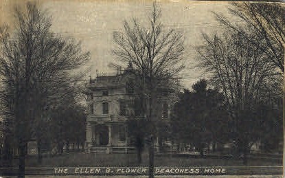The Ellen B. Flower Deaconess Home - Trenton, Nebraska NE Postcard