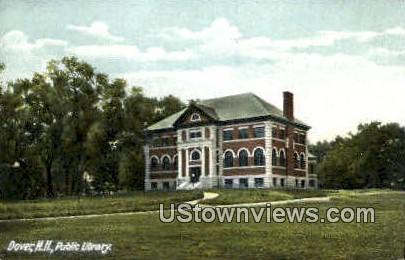 Public Library - Dover, New Hampshire NH Postcard