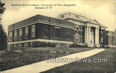 Hamilton Smith Library - Durham, New Hampshire NH Postcard