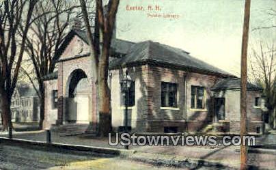 Public Library - Exeter, New Hampshire NH Postcard