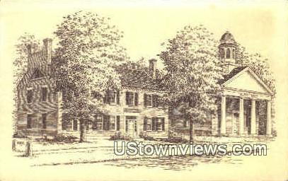 The Library & Alumni Hall - Haverhill, New Hampshire NH Postcard