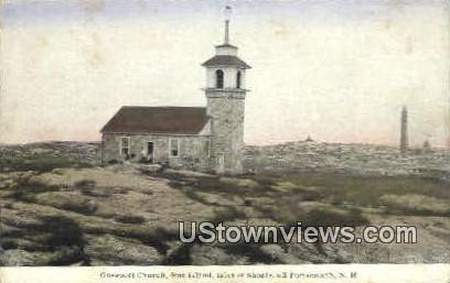 Gossport Church - Isles of Shoals, New Hampshire NH Postcard