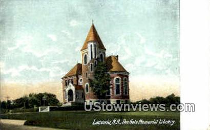 The Gale Memorial Library - Laconia, New Hampshire NH Postcard
