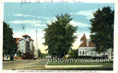 Gale Memorial Library - Laconia, New Hampshire NH Postcard