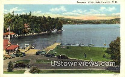 Sunapee Harbor - Lake Sunapee, New Hampshire NH Postcard