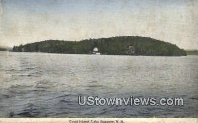 Great Island - Lake Sunapee, New Hampshire NH Postcard