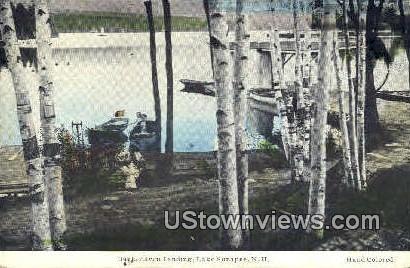Burkehaven Landing - Lake Sunapee, New Hampshire NH Postcard