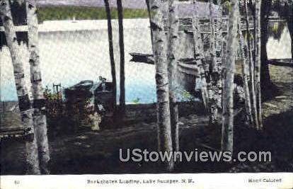 Burkehaven Landing - Lake Sunapee, New Hampshire NH Postcard