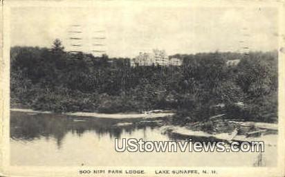 Soo Nipi Park Lodge - Lake Sunapee, New Hampshire NH Postcard