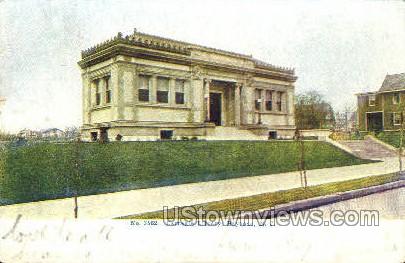 Carnegie Library - Bayonne, New Jersey NJ Postcard
