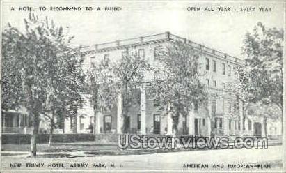 New Tenney Hotel - Asbury Park, New Jersey NJ Postcard