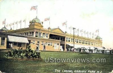 The Casino - Asbury Park, New Jersey NJ Postcard