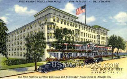 The Holmhurst - Atlantic City, New Jersey NJ Postcard