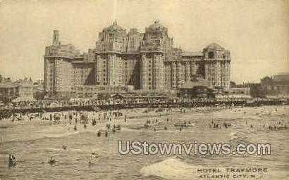 Hotel Traymore - Atlantic City, New Jersey NJ Postcard