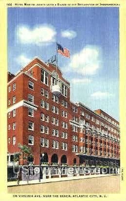 Hotel Morton - Atlantic City, New Jersey NJ Postcard