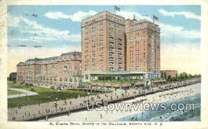 St. Charles Hotel - Atlantic City, New Jersey NJ Postcard