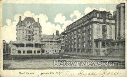 Hotel Dennis - Atlantic City, New Jersey NJ Postcard