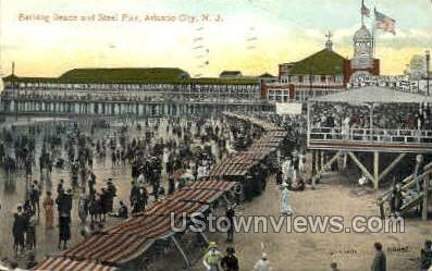 Steel Pier - Atlantic City, New Jersey NJ Postcard