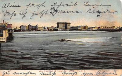 View from End of Young's Pier Atlantic City, New Jersey Postcard