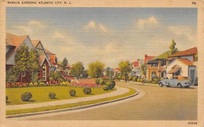 Marvin Gardens Atlantic City, New Jersey Postcard