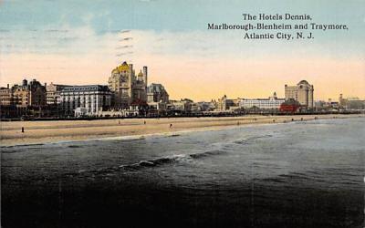 The Hotels Dennis Atlantic City, New Jersey Postcard