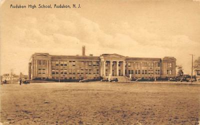 Audubon High School New Jersey Postcard