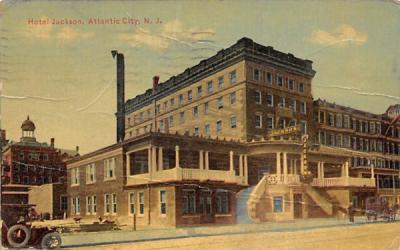 Hotel Jackson Atlantic City, New Jersey Postcard