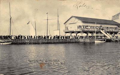 Yachting Pier at the Inlet Atlantic City, New Jersey Postcard