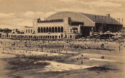 The Convention Hall Atlantic City, New Jersey Postcard