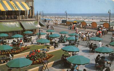 Colorful Atlantic City New Jersey Postcard