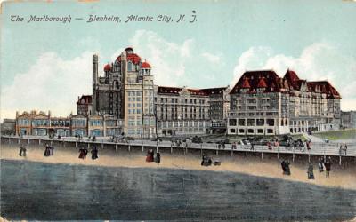 The Marlborough - Blenheim Atlantic City, New Jersey Postcard