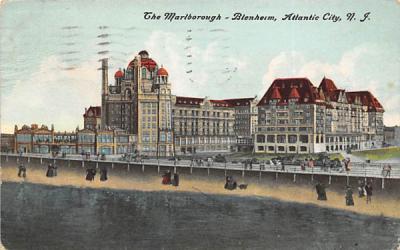 The Marlborough - Blenheim Atlantic City, New Jersey Postcard