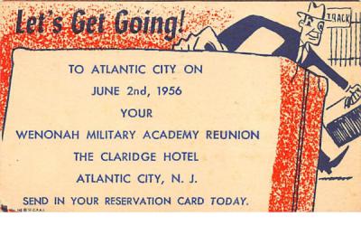 The Claridge Hotel Atlantic City, New Jersey Postcard