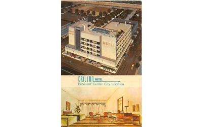Crillon Motel Atlantic City, New Jersey Postcard